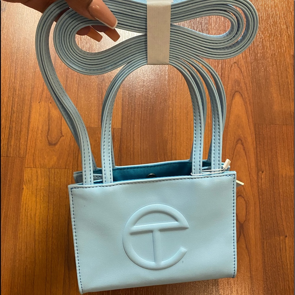 Pool blue TELFAR Bag - small